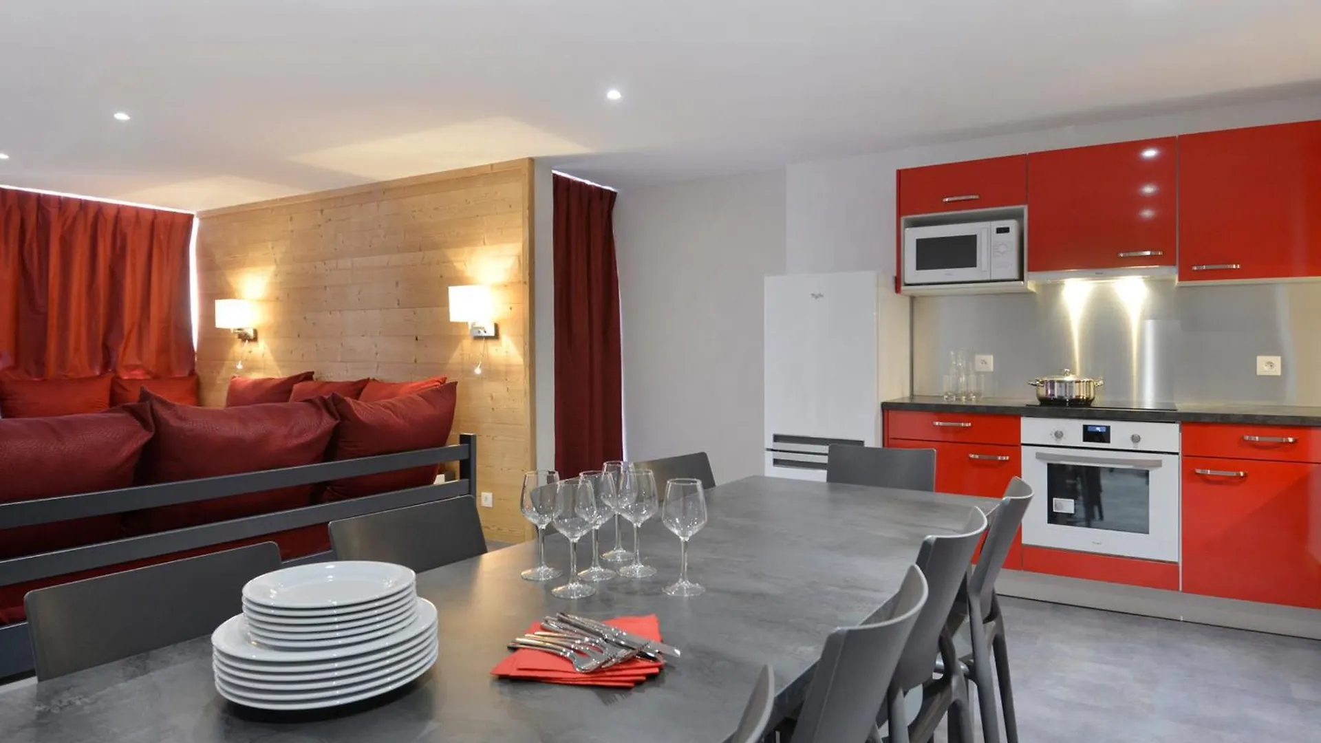 Grand Appartement Renove - 11 Pers - Centre Station - Balcon - Fr-1-181-2379 La Plagne-Tarentaise