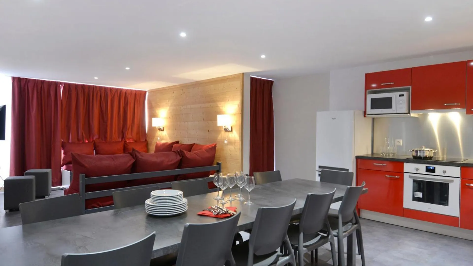 Grand Appartement Renove - 11 Pers - Centre Station - Balcon - Fr-1-181-2379 La Plagne-Tarentaise France